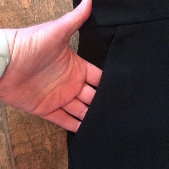 Loft grey and black dress with pockets - Picture 8 of 8